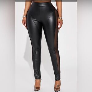 Fashion Nova “You've Got It Faux Leather Pant”